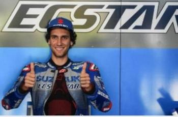 Alex Rins Pamer Dada Penuh Serpihan Aspal usai Beraksi di Sirkuit Mandalika