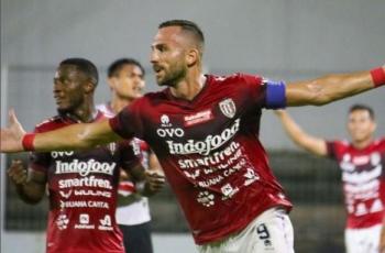 Tak Main di Laga Bali United vs Persib Bandung, Ilija Spasojevic Terciduk Nonton di Bangku Penonton