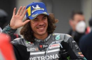 Balasan Franco Morbidelli usai 'Bajak' Motor Polisi di Mandalika