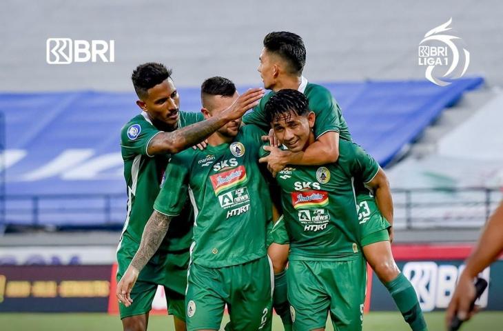 PSS Sleman usai mengalahkan Persela Lamongan. (Dok. LIB)