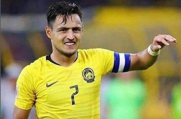 Muka kapten Timnas Malaysia, Aidil Zafuan diganti Harry Maguire, bikin ngakak. (Instagram/@comrademalayaco)