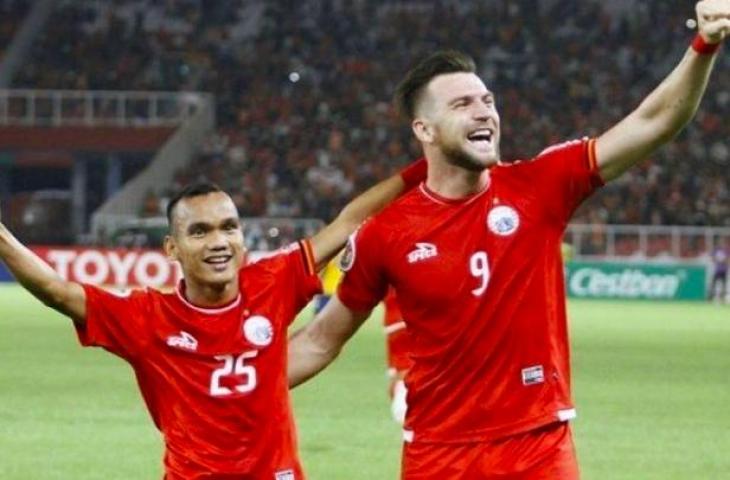 Riko Simanjuntak dan Marko Simic saat berseragam Persija Jakarta. (Instagram/markosimic_77)