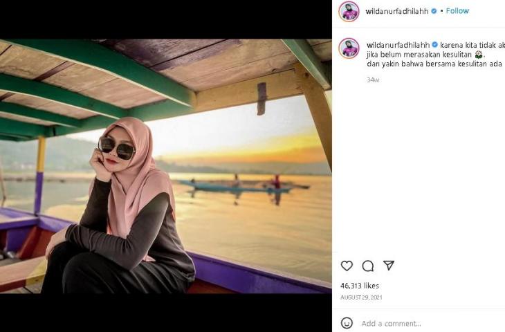 Potret Wilda Siti Nurfadilah. (Instagram/@wildanurfadhilahh)