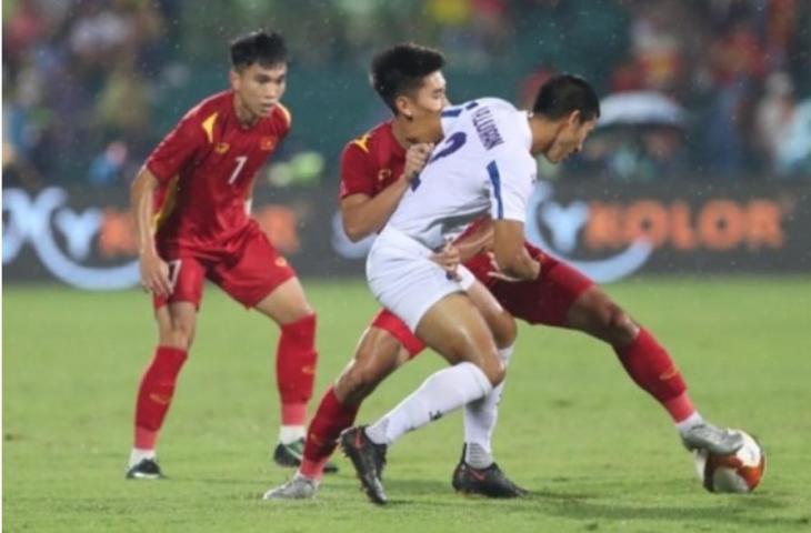 Vietnam vs Filipina di SEA Games 2021. (Dok. AFF)