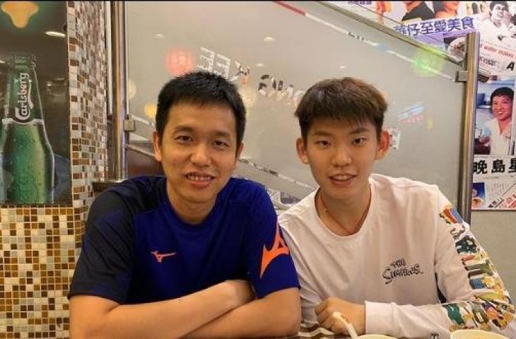 Ganda putra China Liu Yu Chen dan Hendra Setiawan. (Instagram/@liuyuchen88888)
