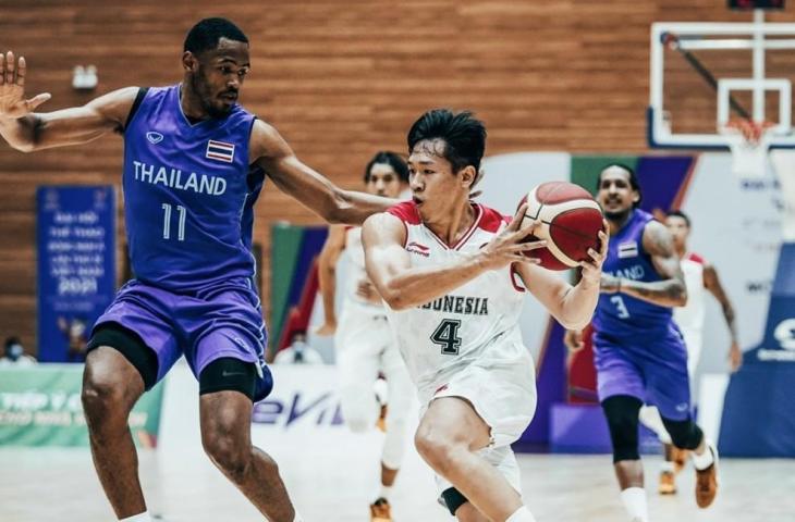 Pemain Timnas Basket Indonesia, Abraham Damar Grahita. (Dok. IBL)