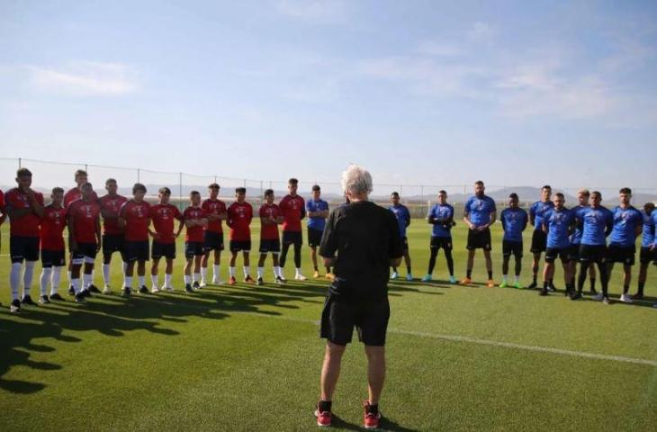 Timnas Venezuela U-21 untuk di Toulon Cup 2022. (Instagram/@selevinotinto)