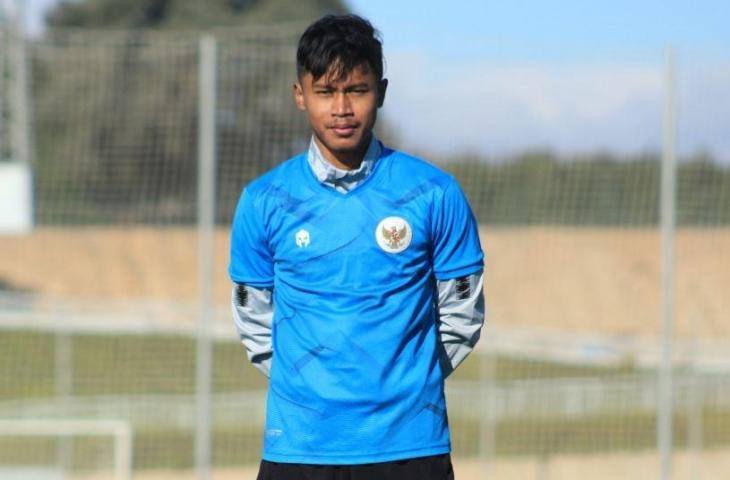 Gelandang Timnas Indonesia U-19, Alfriyanto Nico, di Toulon Cup 2022. (Dok. PSSI)