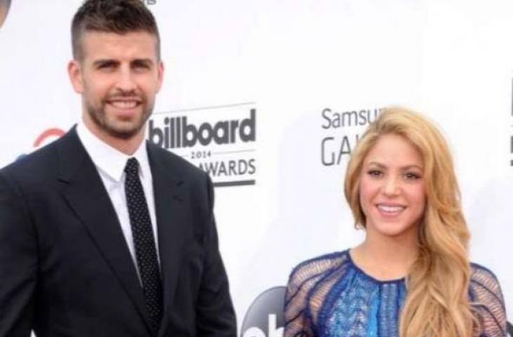 Gerard Pique dan kekasihnya, Shakira. (Shutterstock)