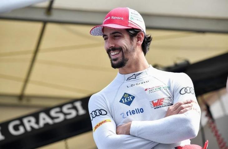 Pembalap Formula E Lucas Di Grassi. (AFP/Andreas SOLARO)