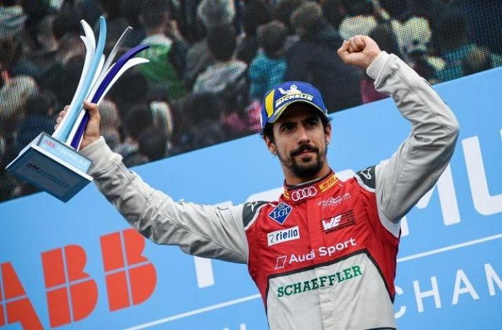 Pembalap Formula E Lucas Di Grassi. (AFP/BERTRAND GUAY)