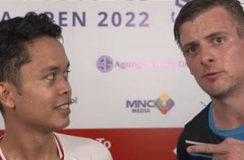 Dikalahkan Anthony Ginting, HK Vittinghus Singgung Utang Indomie yang Belum Ditepati