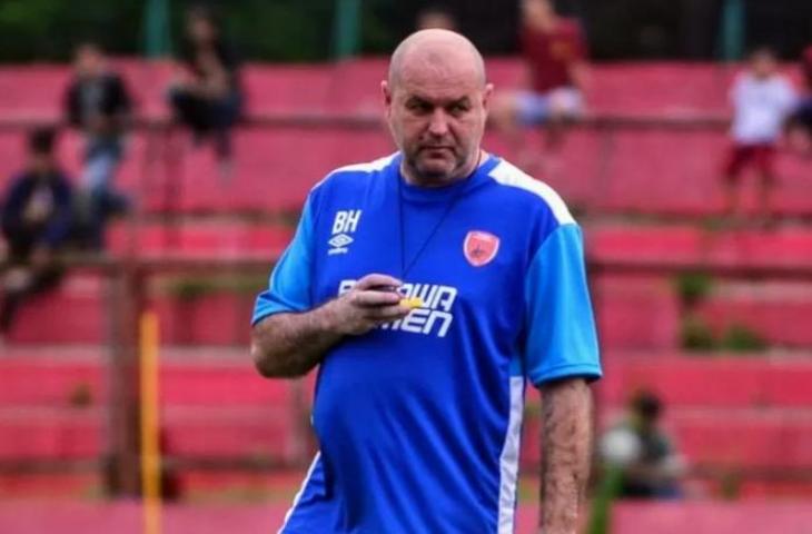 Bojan Hodak saat jadi pelatih PSM Makassar. (Antara/HO)