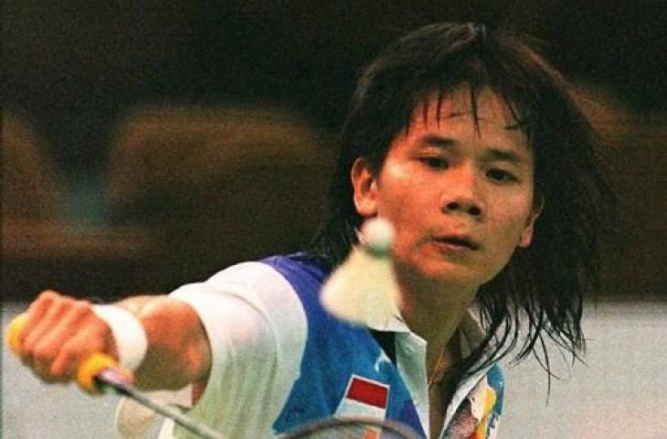 Legenda bulu tangkis Indonesia, Ardy Wiranata. (AFP)