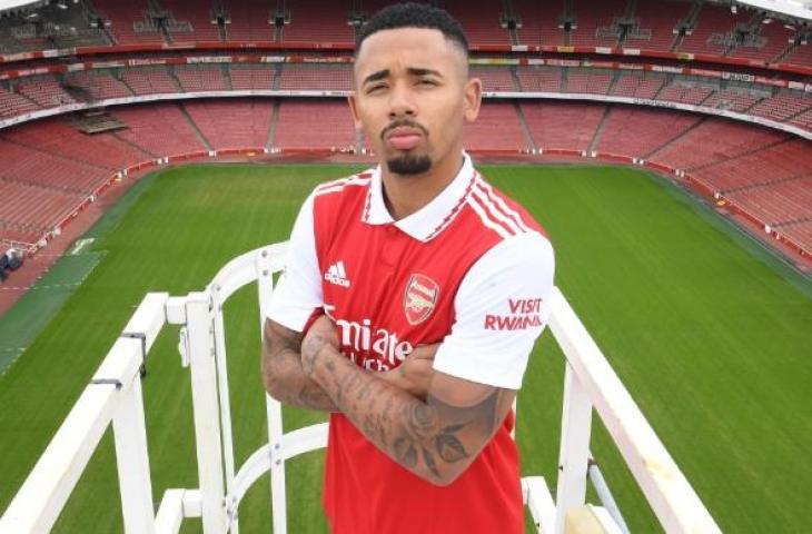 Arsenal resmi rekrut Gabriel Jesus. (dok.Arsenal)