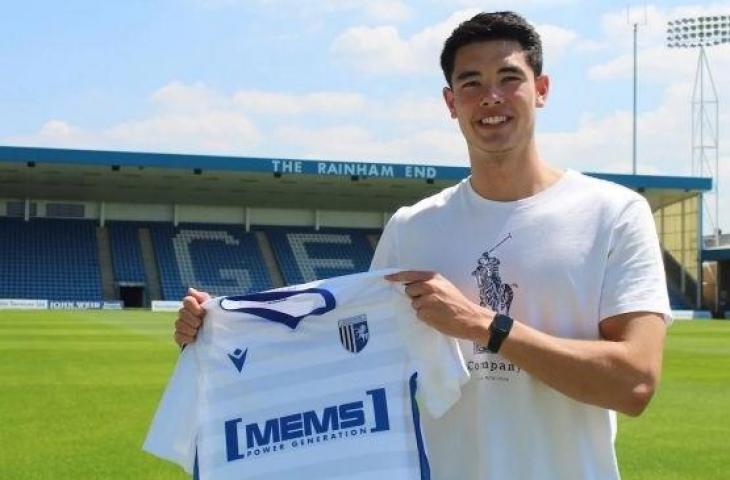 Elkan Baggott resmi dipinjamkan ke Gillingham FC. (Dok. Gillingham FC)