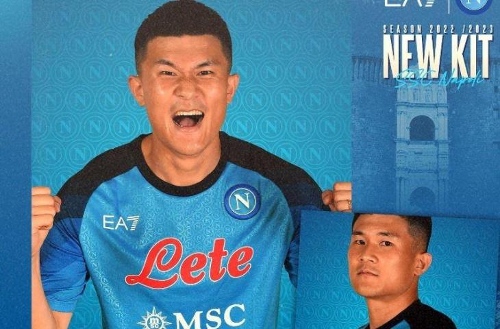 Pemain asal Korea Selatan, Kim Min-jae, resmi bergabung ke klub Serie A Italia, Napoli. (Instagram/@officialsscnapoli)