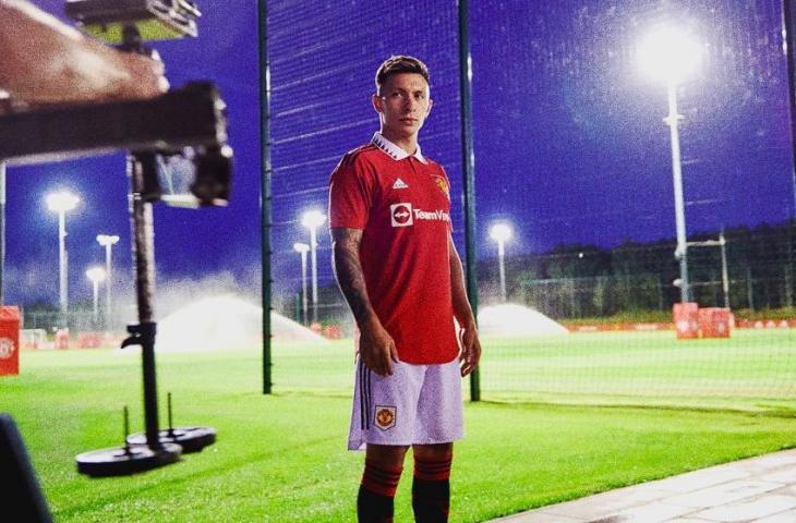 Bek baru Manchester United, Lisandro Martinez. (Twitter/@LisandrMartinez)