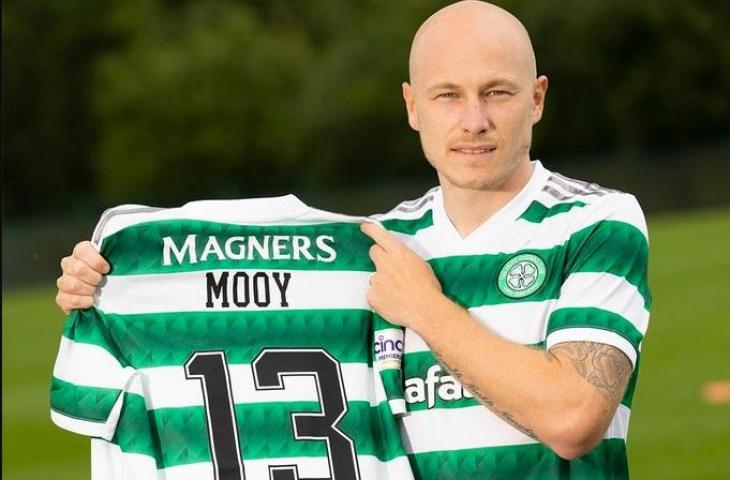 Aaron Moy kini bermain untuk Celtic. (Twitter)