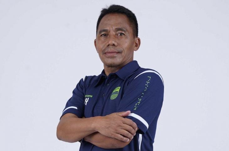 Budiman Yunus, pelatih sementara Persib Bandung. (Dok. Persib)