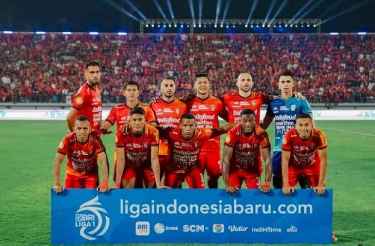 Skuad Bali United di Liga 1 2022/2023. (Instagram/nadeowinataa)