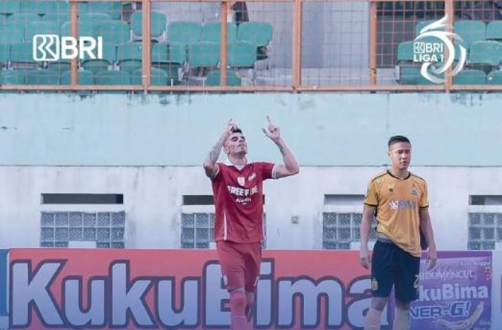 Persis Solo vs Bhayangkara FC. (Instagram/@liga1match)