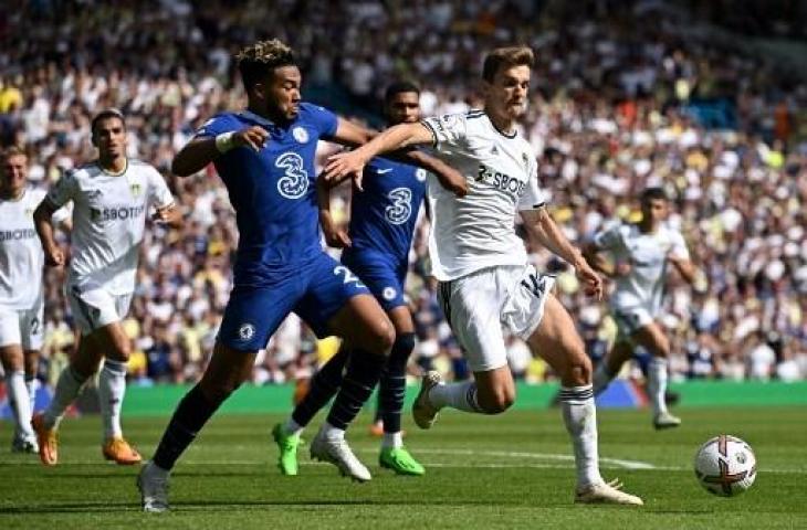 Chelsea babak belur dihajar Leeds United 0-3 pada pekan ketiga Liga Inggris 2022/2023. (AFP)