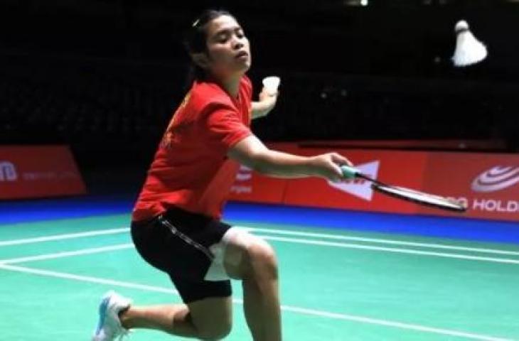 Gregoria Mariska Tunjung, tunggal putri Indonesia raih kemenangan di hari pertama Kejuaraan Dunia 2022 (PBSI, Twitter @INABadminton)