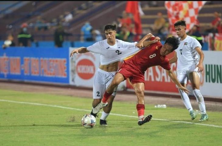 Timnas Vietnam U-20 imbang melawan Palestina (Zoha)