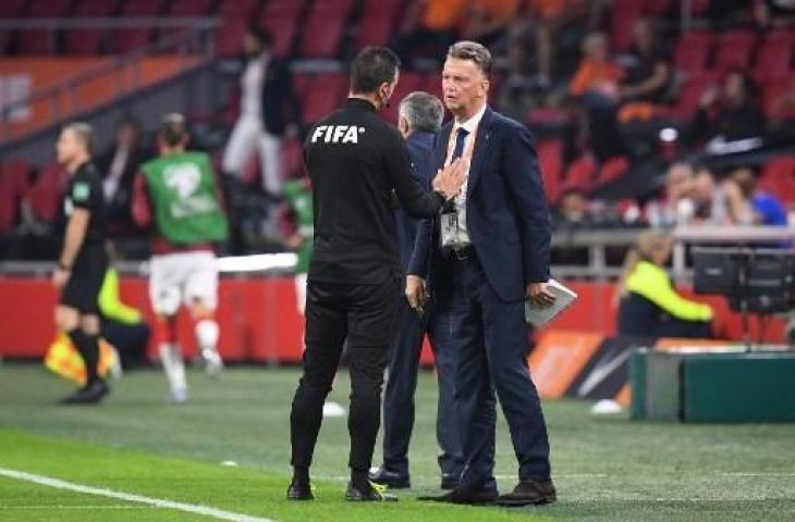 Pelatih Timnas Belanda, Louis Van Gaal. (AFP)