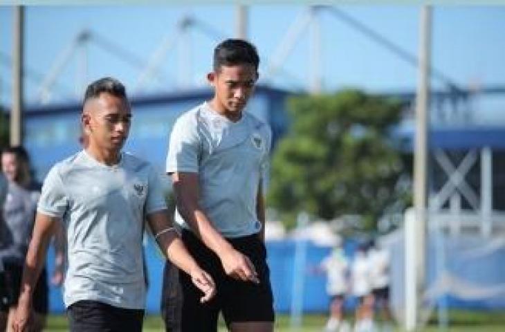 Rizky Ridho minta maaf kepada Irfan Jaya. (Instagram)