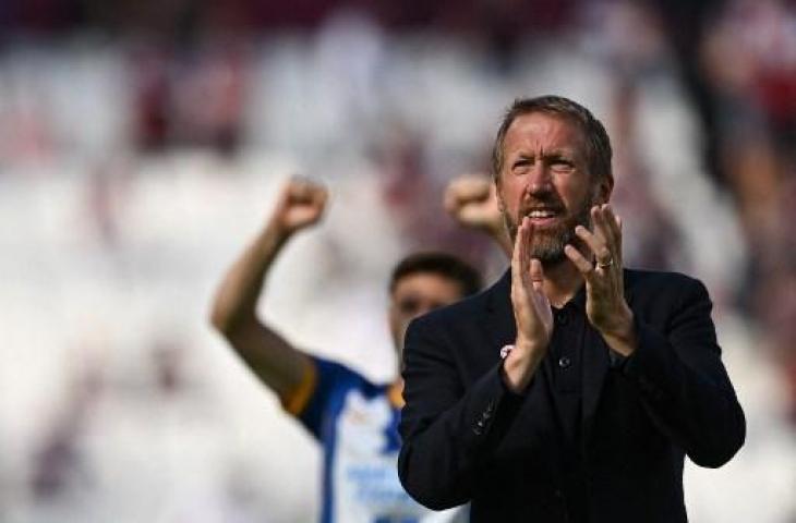 Pelatih Brighton and Hove Albion, Graham Potter. (AFP)