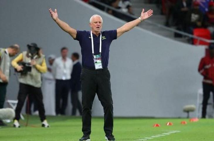 Pelatih Timnas Australia, Graham Arnold. (AFP)