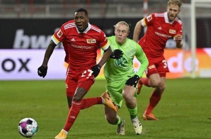 Striker Union Berlin, Sheraldo Becker. (AFP)