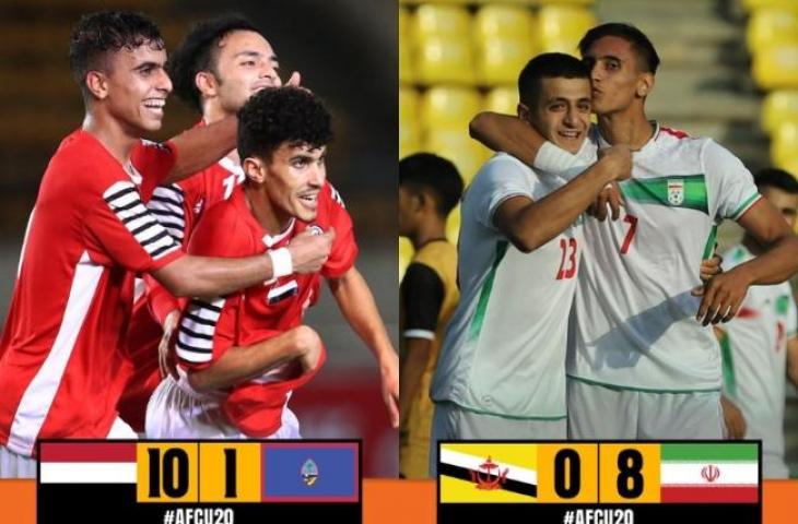 Hasil Kualifikasi Piala Asia U-20 2023, Rabu (16/9/2022). (Twitter/@afcasiancup)