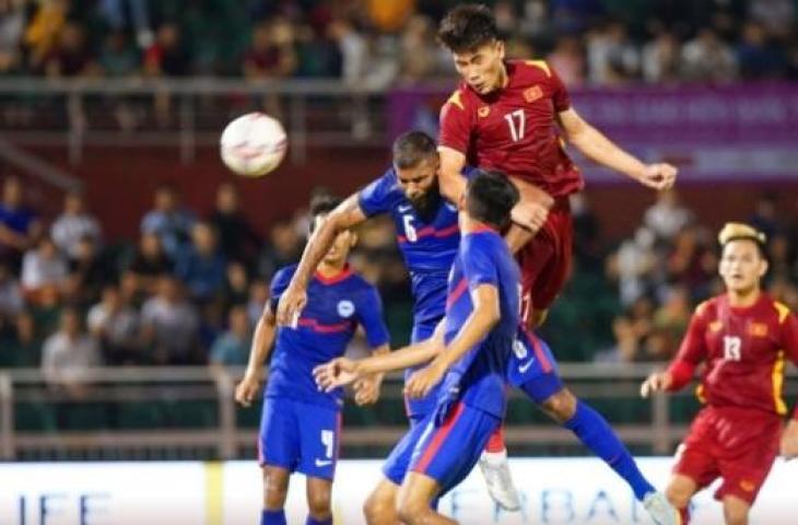 Timnas Vietnam vs Singapura di FIFA Matchday September 2022. Vietnam menang 4-0. (Instagram/@theaseanfootball)