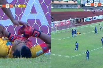 Viral Gol Kontroversial PSMS Medan di Liga 2, Tercipta saat Kiper Lawan Terkapar Kesakitan