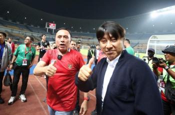 Dianggap Sebagai Adik Sendiri, Ketum PSSI Ingin Shin Tae-yong Tetap Latih Timnas Indonesia