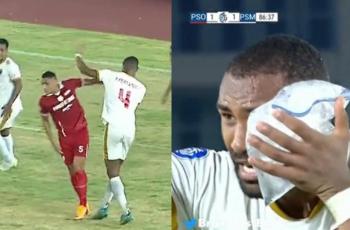 Momen Jaimerson Tampar Yuran Fernandes di Laga Persis Solo vs PSM Makassar