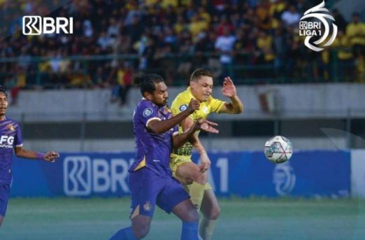 Barito Putera vs Persik Kediri di lanjutan Liga 1 2022/2023. (Instagram/@liga1match)