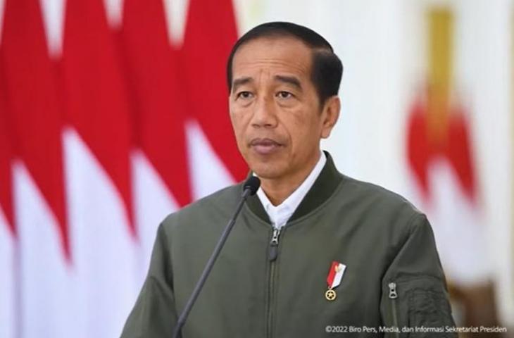 Presiden Jokowi beri selamat kepada Timnas Indonesia.(YouTube/Sekretariat Presiden)