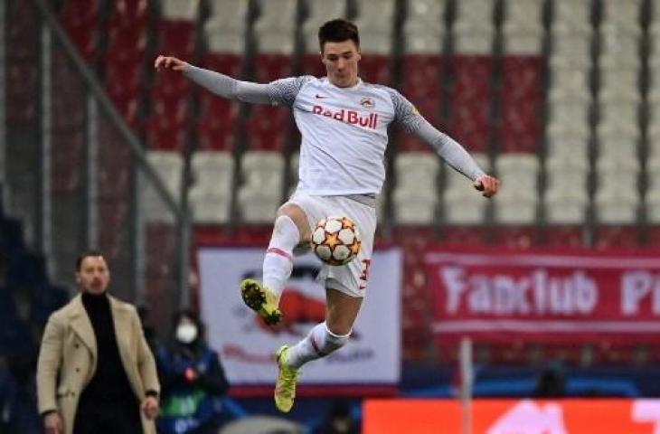 Striker RB Salzburg, Benjamin Sesko. (AFP)