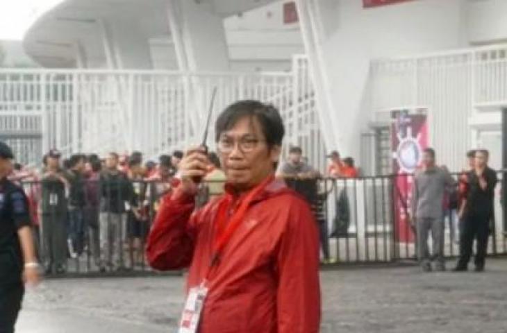 Nugroho Setiawan, satu-satunya orang Indonesia yang kantongi lisensi FIFA Security Officer. (PSSI)