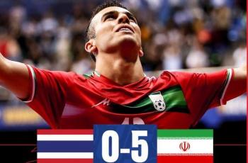 Hasil Piala Asia Futsal 2022: Kalang Kabut, Thailand Senasib dengan Indonesia saat Jumpa Iran