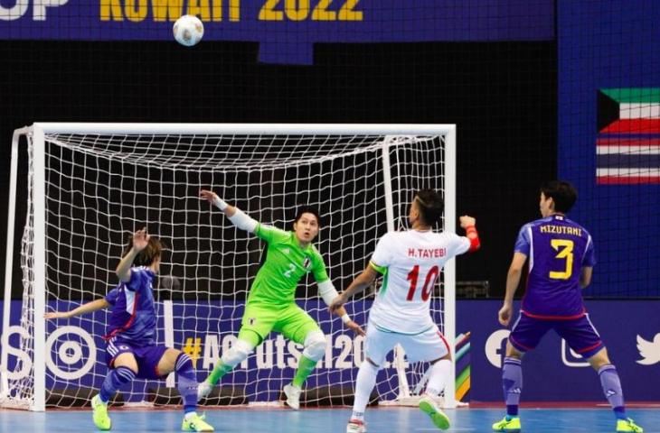 Timnas Futsal Jepang kalahkan Iran 3-2 di final Piala Asia Futsal 2022. (Dok. AFC)