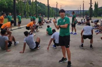 Shin Tae-yong Bagikan Momen Latihan Bersama Timnas Indonesia U-19, Kok Gak Di Lapangan?