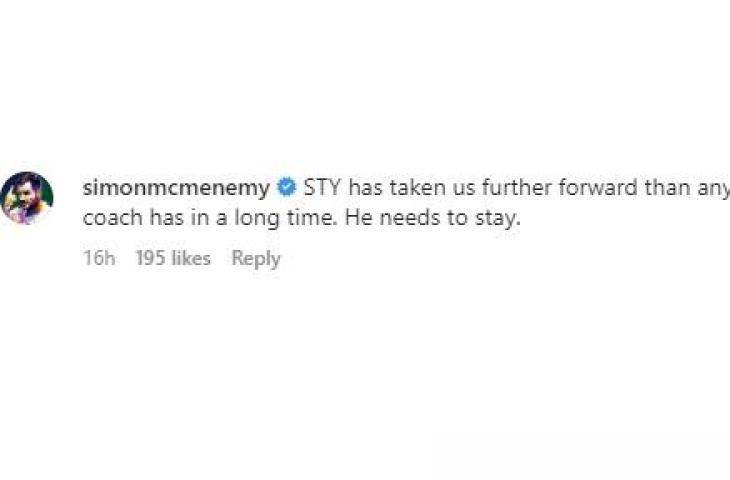 Simon McMenemy dukung Shin Tae-yong tetap bertahan menjadi pelatih Timnas Indonesia (Instagram/garudarevolution.ina)