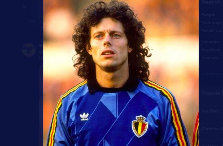 Michel Preud'homme, kiper Timnas Belgia peraih Golden Glove di Piala Dunia 1994. (Twitter)