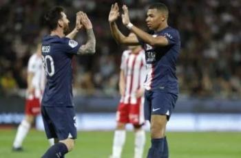 Momen Duet Kylian Mbappe dan Lionel Messi Cetak Gol Indah untuk PSG