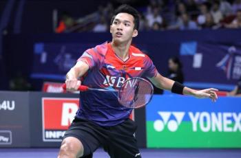 French Open 2022: Cedera Engkel Kanan, Jonatan Christie Menyerah Lawan Kodai Naraoka di Perempatfinal